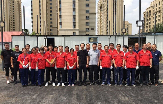 鼎博车辆服务公司举行消防 应急救援预案演练